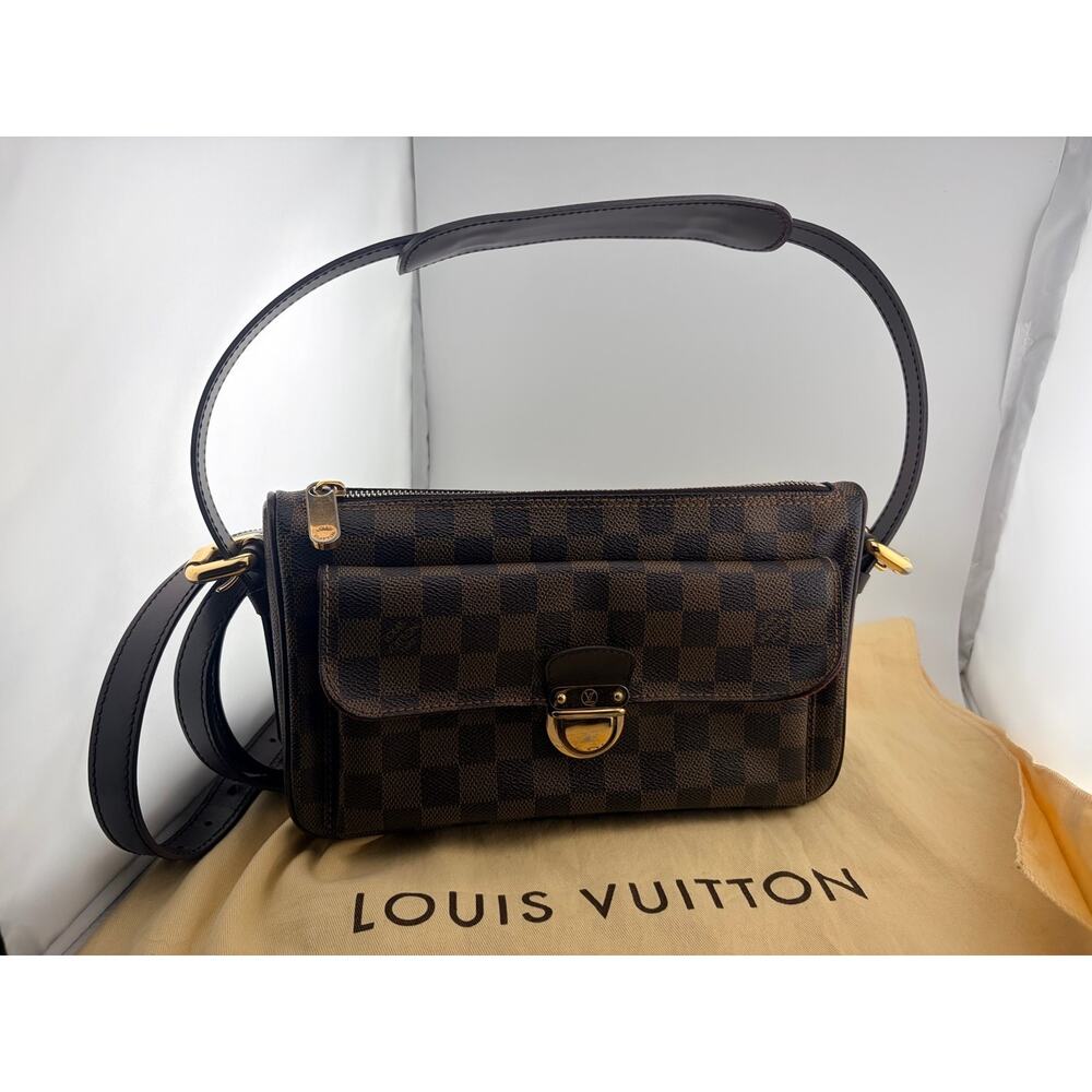 Authentic Louis Vuitton Ravello GM Damier Ebene N60006 2 Straps Dust Bag - Picture 2 of 16